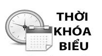 Thời khóa biểu Khoa Công nghệ Thông tin (áp dụng từ ngày 09/09/2024)